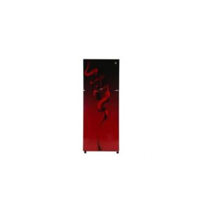 PEL Refrigerator Curved Maroon/B PRCGD-6350
